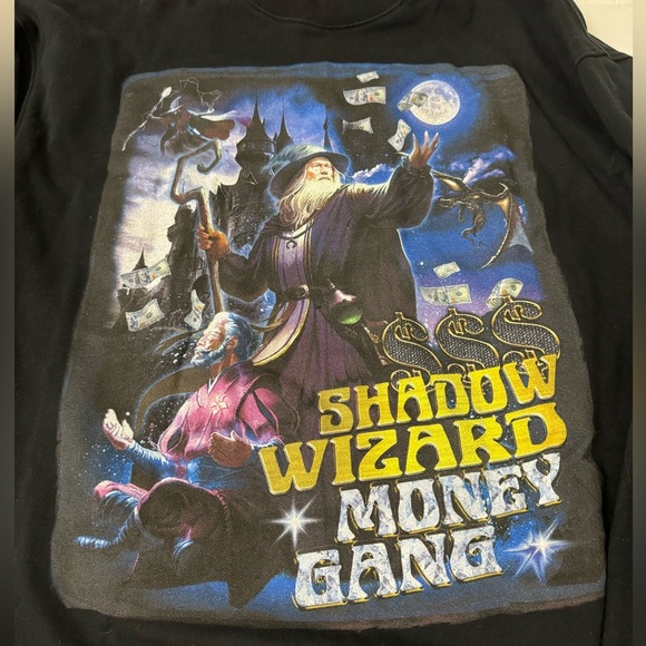 Shadow Wizard Money Gang Sweatshirt 2XL ANABOLIC APPAREL Unisex 100% Cotton - Picture 3 of 11